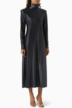 DAY Birger et Mikkelsen Shari Maxi Dress in Glossy Stretch