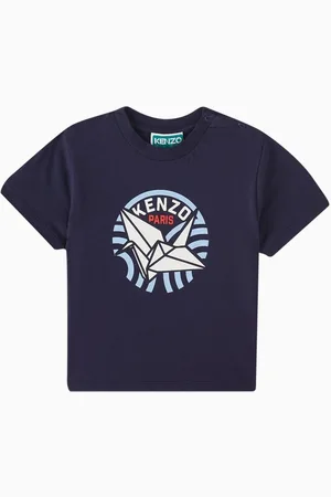 Kenzo Logo Print T-shirt in Organic Cotton