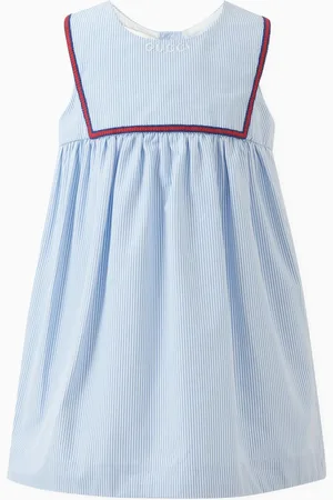 Gucci Baby Sleeveless Dress in Cotton