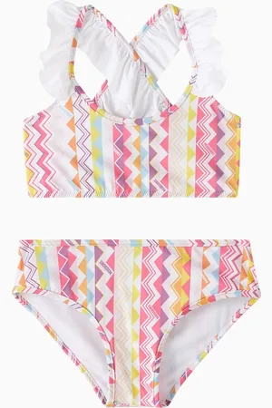 Missoni All-over Chevron-print Two-piece Bikini Set