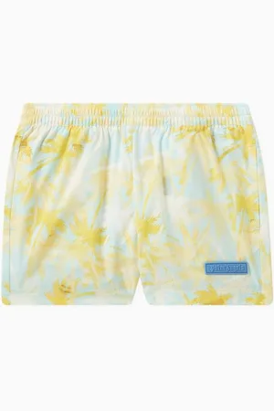 Palm Angels Palm-print Swimshorts