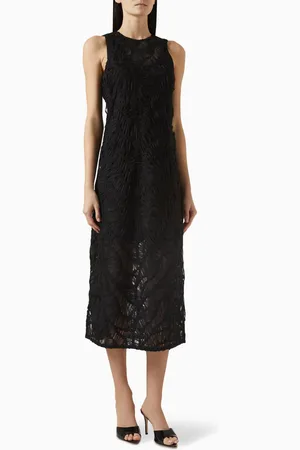 DAY Birger et Mikkelsen Loopun Midi Dress in Crochet-tulle