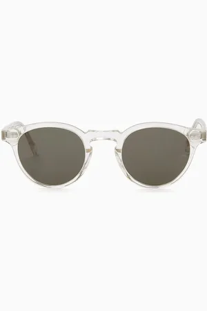 Monokel Eyewear Forest Round Sunglasses in Bio-acetate