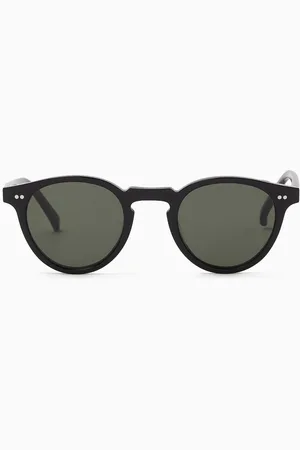 Monokel Eyewear Forest Round Sunglasses in Bio-acetate