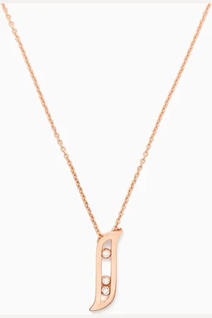 Damas Alif Diamond Necklace in 18kt