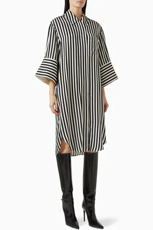 DAY Birger et Mikkelsen Noe Striped Shirt Dress in Viscose