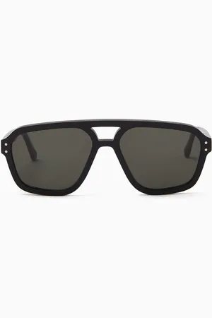 Monokel Eyewear Jet Aviator Sunglasses in Bio-acetate