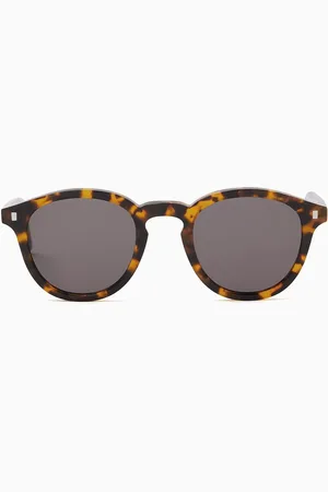 Monokel Eyewear Nelson Round Sunglasses in Bio-acetate