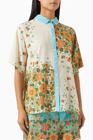 BOHEMIAN TRADERS Poseidon Shirt in Linen-blend