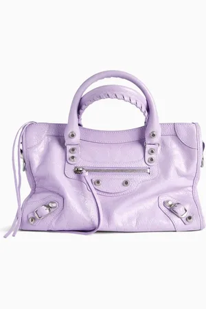 Balenciaga Small Le City Bag in Arena Lambskin