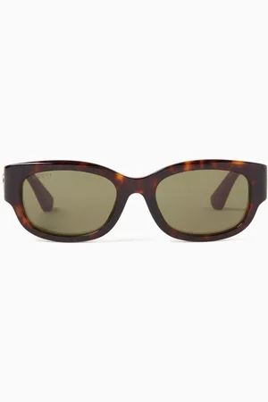 Gucci Rectangular Sunglasses in Acetate