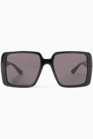 Gucci Oversized Square Sunglasses in Acetate