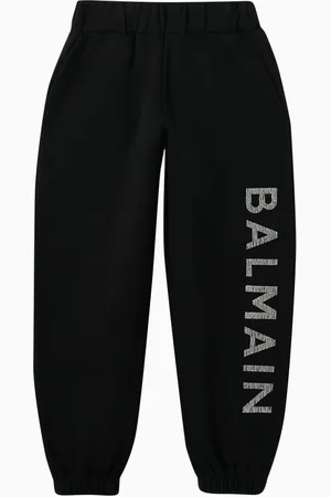 Balmain Logo Sweatpants in Cotton