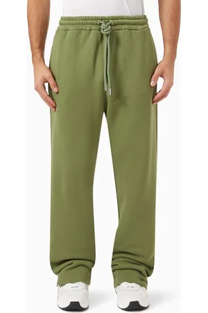 OFF-WHITE Stitch-arrow Pants in Cotton