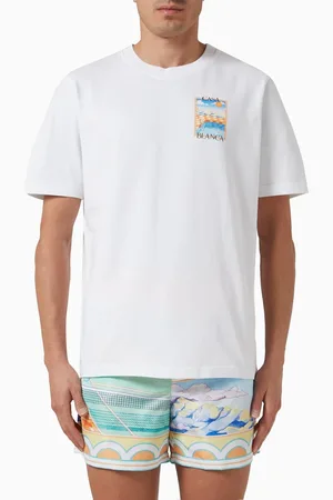 Casablanca Surreal Pool T-shirt in Cotton