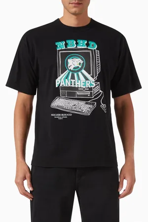 NEIGHBORHOOD Printed T-shirt in Cotton-jersey