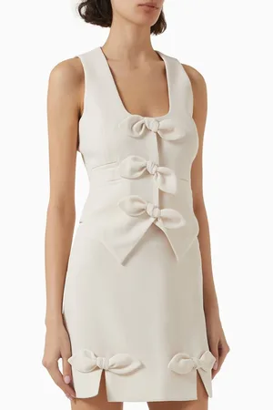 RACIL Nadia Bow Waistcoat in Crepe