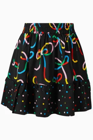 Stella McCartney Squiggle Bow Mini Skirt