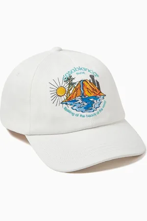 Casablanca Oasis Baseball Cap in Cotton-canvas
