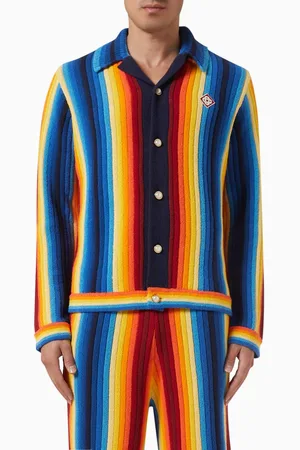 Casablanca Gradient Towelling Jacket in Cotton & Nylon