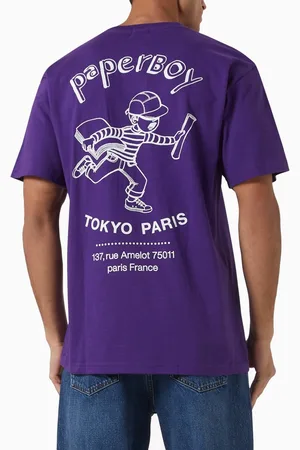 Paperboy X BEAMS Archive Logo T-shirt