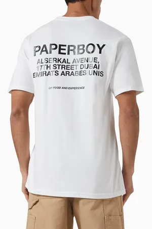 Paperboy X Ounass Address-print T-shirt in Cotton