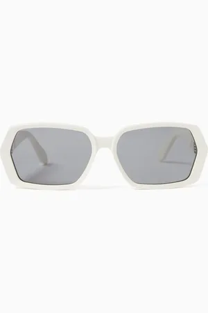 Alaïa Geometric Sunglasses in Acetate