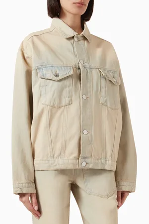 Cekette Boyfriend Jacket in Denim