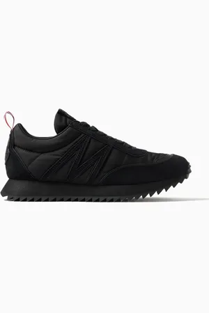 Moncler Pacey Sneakers in Nylon & Suede
