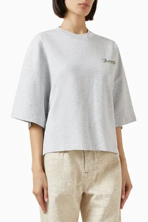 Jacquemus The Corto Oversized T-shirt in Cotton