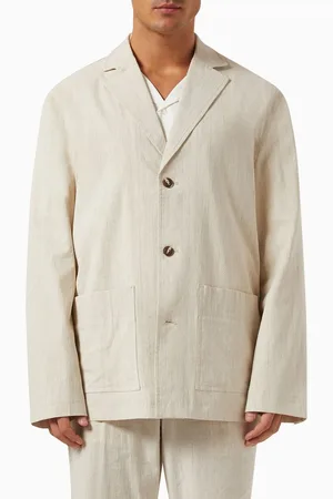 Saturdays NYC Mirza Jacket in Linen-blend