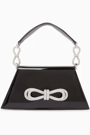 Mach & Mach Medium Samantha Top-handle Bag in Patent Leather