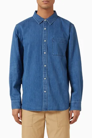 Simkhai Button-up Shirt in Denim