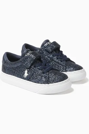 Ralph Lauren Ryley Metallic Sneakers