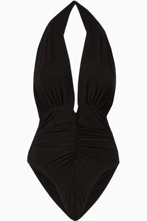 Norma Kamali Halter Slinky Marissa One-piece Swimsuit
