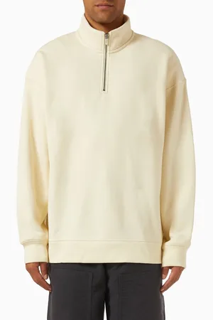 Nike Classics Zip Sweatshirt in Cotton-fleece