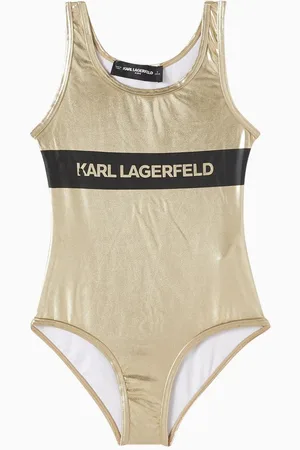 Karl Lagerfeld Logo One-piece Swimsuit