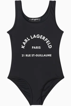 Karl Lagerfeld Logo One-piece Swimsuit