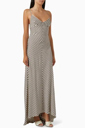 SIEDRES Bamba Striped Maxi Dress