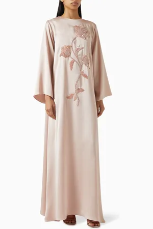 SHATHA ESSA Floral-embellished Dress