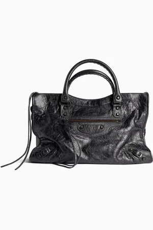 Balenciaga Medium Le City Bag in Arena Lambskin