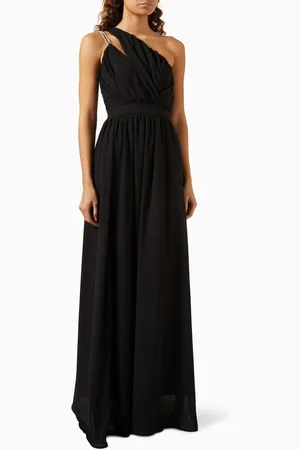 Elle Zeitoune Augusut One-shoulder Maxi Dress