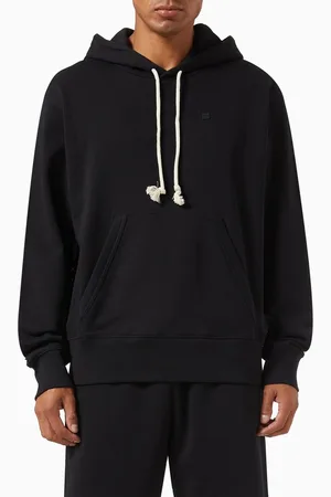 Acne Studios Face Logo-patch Hoodie in Cotton