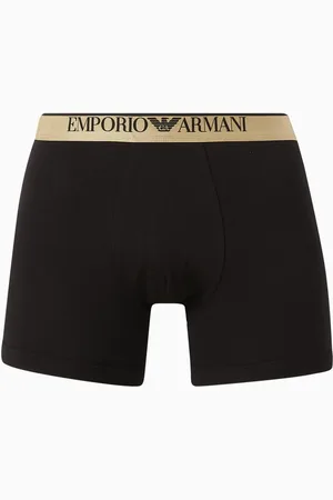 Emporio Armani Logo Boxer Briefs in Cotton