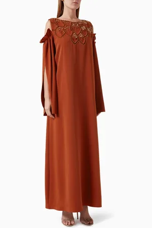 Ruya Sequin & Bead-embellished Kaftan