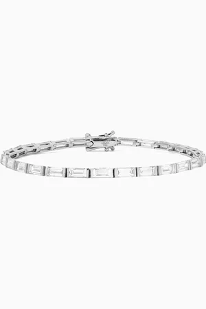 Fergus James Baguette Diamond Tennis Bracelet in 18kt Gold
