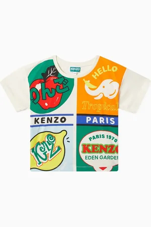 Kenzo All-over Print T-shirt in Organic Cotton