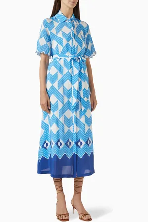 Mergim Sonia Shirt Dress in Silk