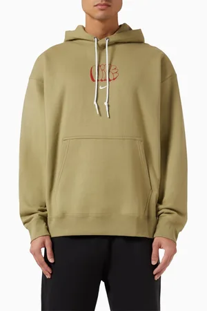 Nike Solo Swoosh Hoodie in Fleece