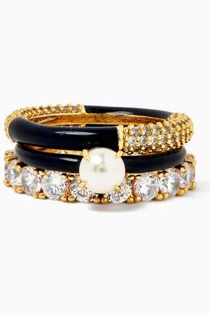Kate Spade Hint Of Shimmer Stacking Ring